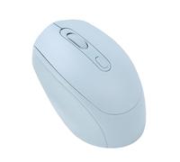VBESTLIFE Souris sans Fil, Souris de Jeu Bluetooth Silencieuse Rechargeable avec 2,4 G et Connexion Bluetooth, 800-1600 Dpi Réglable (Bleu Clair)