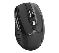VBESTLIFE Souris sans Fil, Souris Optique Ergonomique 2.4G pour Ordinateur Portable, PC, Ordinateur, Ordinateur Portable, 6 Boutons, 1600 DPI, 3 Vitesses Réglables (Noir)