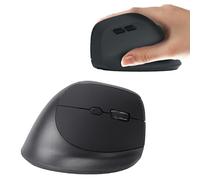 VBESTLIFE Souris Verticale Ergonomique, sans Fil Bluetooth 5.0 et 2.4G Rechargeable avec 3 DPI Réglables, pour Ordinateur de Bureau, Ordinateur Portable