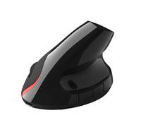 VBESTLIFE Souris Verticale sans Fil 2.4G, Souris Rechargeable Noire, for Bureau et Maison