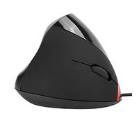 VBESTLIFE Souris Verticale, Souris Verticale Optique Ergonomique, Souris Filaire USB Rechargeable pour Bureau/Maison, Noir