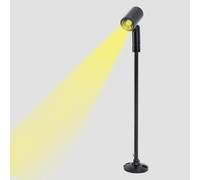 VBESTLIFE Spot LED, Projecteur D'armoire sur Pied de 8,3 Pouces de Hauteur, Projecteur D'affichage de Bijoux en Aluminium alimenté par USB pour la Peinture Artistique, les Armoires, (Lumière chaude)