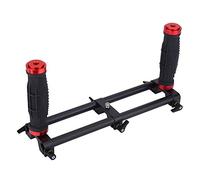 VBESTLIFE Stabilisateur de Cardan de Poignée, Support à Dégagement Rapide avec Trous de Vis de 1/4 '' et de 3/8 '' Accessoire Appareil Photo Convient pour, Feiyu, MOZA,