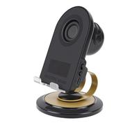 VBESTLIFE Stand du Téléphone, Charge sans Fil Rotatif à 360 ° avec Reconnaissance Automatique, Haut-Parleur Bluetooth pour la Cuisine du Véhicule de Bureau