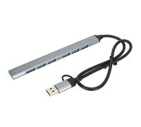 VBESTLIFE Station d'accueil USB 3.0 Type C, Concentrateur D'ordinateur à Plusieurs Ports, Extenseur USB avec 6 Ports USB 2.0 pour Win XP, Vista, Win 7, Win 8, OS X,