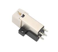 VBESTLIFE Stylet à Cartouche Magnétique, Stylet avec Aiguille en Vinyle LP pour Platine Tourne Disque