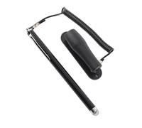 VBESTLIFE Stylet Capacitif pour écran Tactile, Stylet Haute sensibilité avec Pointe en Silicone, Câble à Ressort de 90 Cm, pour Tablettes, Téléphones Portables