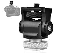 VBESTLIFE Support avec Monture de Griffe Multifonctionnel du Flash Moniteur Externe pour SLR Caméra, Adaptateur de Fixation en Alliage d'Aluminium