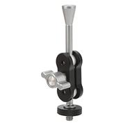 VBESTLIFE Support de Caméra Magic Arm, Bras de D'extension de Prise de Vue de Caméra Rotative à 360 Degrés Universel, Interface 1/4in, pour Microphone à Lumière de