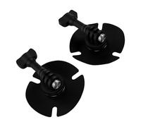 VBESTLIFE Support de Casque de Caméra d'action 2 Pièces, Base Adhésive