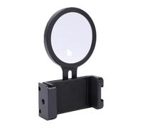 VBESTLIFE Support de Filtre de Téléphone, Adaptateur de Filtre D'objectif fileté de 67 Mm avec Support de Chaussure Froide et Trous de Vis 1/4 pour Smartphones