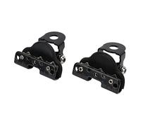VBESTLIFE Support de Montage de Lumière LED, Support de Barre Lumineuse Réglable Universel avec Pivot Horizontal à 60° et Vertical à 180°, de Lampe de Travail pour Capot en Fer pour Camion SUV UTV
