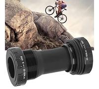 VBESTLIFE Support de Pédalier Bike BC, Alliage D'aluminium 1.37x24T Vélos de Route VTT 68-73mm BB Supports de Pédalier (Le Noir)