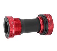 VBESTLIFE Support de Pédalier Bike BC, Alliage D'aluminium 1.37x24T Vélos de Route VTT 68-73mm BB Supports de Pédalier (Rouge)