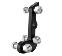 VBESTLIFE Support de Remplacement en Forme de L pour Mini Pelle, Support de Clip de Pouce Hydraulique à 3 Trous avec 3 Broches de Traction de Montage pour Typhon
