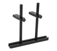 VBESTLIFE Support de Support GPU, Double Attelle, D'affaissement GPU Réglable, de Carte Graphique pour de Ventilateur de 120 Mm en Aluminium CNC (128mm)