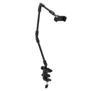 VBESTLIFE Support de Téléphone de Bureau, Bras de Support Flexible avec Hauteur Réglable, pour Téléphones Mobiles de 4 à 7,1 Pouces, Enregistrement et Diffusion en Direct