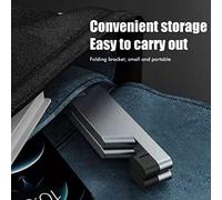 VBESTLIFE Support de Téléphone Portable Compact et Portable en Alliage Métallique, Support de Téléphone Pliable, Robuste et Durable, Taille de Voyage, adapté aux Smartphones, Tablettes, Consoles de