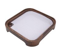 VBESTLIFE Support D'ordinateur de Bureau pour M4, Support de Station d'accueil en Bois de qualité Supérieure avec Filet Anti-poussière et Structure Creuse Optimisée pour la (Noyer)