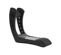 VBESTLIFE Support en Acrylique pour Guitare électrique, Support Vertical Réglable en Hauteur pour Repose-jambes de 35 à 55 Mm, Système de Verrouillage Stable pour une Expérience de Jeu Confortable