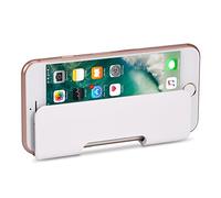 VBESTLIFE Support Mural de Téléphone avec Bandes Adhésives, Socle de Support de Charge pour Smartphone, Tablette