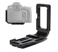 VBESTLIFE Support Vertical en Forme de L, Support QR L de Fixation avec 1/4" Vis Convient pour Appareil Photo D800 / D810 / D800E