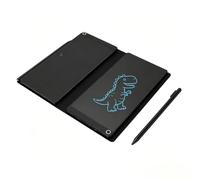 VBESTLIFE Tablette D'écriture LCD pour Notes de Réunion et Aides à L'étude, Bloc de Dessin électronique Réutilisable à Double Affichage de 6,5 Pouces avec Interrupteur de Verrouillage