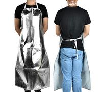 VBESTLIFE Tablier de Protection Thermique pour Griller, Tablier en Aluminium résistant à la Chaleur 1000 ° C Tablier Haute température pour la sécurité de Travail/Barbecue/Cuisson