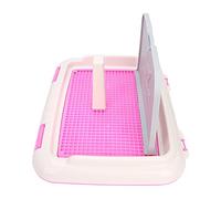 VBESTLIFE Tapis de Dressage D'intérieur pour Toilettes pour Chiens de Petite Taille, Plateau de Pot Absorbant pour Les Propriétaires de Chiens Occupés, fabriqué en Plastique de Haute qualité, 18,3 X