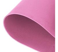 VBESTLIFE Tapis de Yoga de 4 Mm, Tapis d'exercice Antidérapant en EVA, Conception Extra Fine pour l'entraînement à Domicile en Studio, de Yoga Résistant à l'eau et à la Poussière, Fin et Léger de