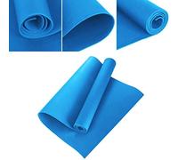 VBESTLIFE Tapis de Yoga de 4 Mm, Tapis d'exercice Antidérapant en EVA, Conception Extra Fine pour l'entraînement à Domicile en Studio, de Yoga Résistant à l'eau et à la Poussière, Fin et Léger de
