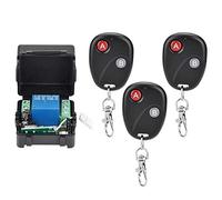 VBESTLIFE Télécommande sans fil relais RF 433 MHz avec émetteur et récepteur pour la sécurité de porte/fenêtre/garage (3)