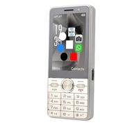 VBESTLIFE Téléphone débloqué 4G, Téléphone Portable Double SIM avec Bluetooth WiFi, écran Tactile 3,5 Pouces, Android 8.1, Son Fort, Grandes Touches, pour étudiants Seniors (Gold)