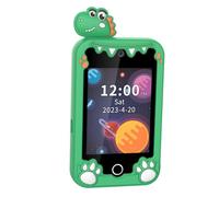 VBESTLIFE Téléphone Intelligent pour Enfants, Jouet d'apprentissage à écran Tactile de 2,8 Pouces avec Double Caméra et Mémoire de 8 Go, éducatif pour Garçons et Filles (Dinosaure Vert)