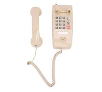 VBESTLIFE Téléphone Mural pour la Ligne Fixe Aucune Batterie Nécessaire, Gros Boutons Rétro Téléphone avec Un Volume de 3 Niveaux, Bouche et Jeu pour Une Utilisation à Domicile âgée