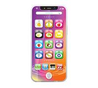 VBESTLIFE Téléphone Portable Jouet Musical éducatif avec Lumières LED éblouissantes pour Les Tout-Petits, 8 Modes pour L'apprentissage Précoce/Machine à Histoires Préscolaire (Purple)