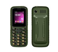 VBESTLIFE Téléphone Portable Senior débloqué 2G, écran de 1,8 Pouces, Gros Boutons, Téléphone Portable en Veille 3 SIM avec Batterie 3600 MAh, Lampe de Poche, Calendrier, Alarme (Green)