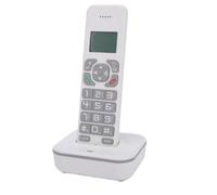 VBESTLIFE Téléphone sans Fil avec écran LCD, Bloqueur D'appels, 10 Sonneries, Système Extensible pour Le Bureau à Domicile (Prise UE 220V)