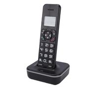 VBESTLIFE Téléphone sans Fil pour la Maison, avec écran LCD rétroéclairé, Gros Boutons, Bloqueur D'appels Intelligent, Affichage Triple Ligne, 10 Sonneries, Verrouillage du Clavier, capacité (Prise