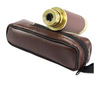 VBESTLIFE Télescope Pirate Rétro, Monoculaire Portable avec Construction en Métal et Lentille Prisme à Revêtement Bleu, pour Le Camping, la Randonnée, L'observation des Oiseaux, L'Aventure (25x0)
