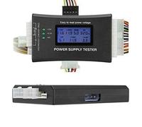 VBESTLIFE Testeur d'alimentation ATX, 20/24 4/6/8 Broches Outil de Test D'inspection et de Maintenance de L'ordinateur Hôte, avec Buzzer et écran LCD, pour ATX, ITX, BTX, PCI E, SATA, HDD