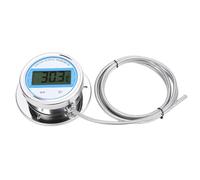 VBESTLIFE Thermomètre Numérique, Plage de -50-200 ℃, Sonde de Température en Acier Inoxydable avec Câble de 2 M, Filetage M27x2, pour la Cuisine, les Tuyaux de Poêle et L'industrie