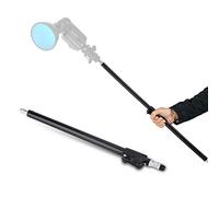 VBESTLIFE Tige d'Extension de Rallonge, Tige de Studio de Photographie Réglable de 45-74cm avec Vis de 1/4 '' et de 3/8 '' pour Support Lampe Éclairage, Microphone, et des Accessoires