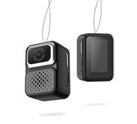 VBESTLIFE Tiny Keychain Camera, 1080p HD Video 2MP Photo Portable Portable Camera avec écran de Couleur de 0,96 Pouce, Carte de Stockage de 32 Go (Black)