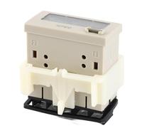 VBESTLIFE Totalisateur de Compteur Numérique, écran LCD à 8 Chiffres, Entrée 4-12 V CC, Comptage de Production de Machines Industrielles, alimenté par Batterie au Lithium, monté sur Panneau