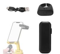 VBESTLIFE Tourneur de Page télécommandé, Clicker sans Fil pour Téléphones Tablettes Android iOS, avec Touche Muette et Chargement de Type C, pour Lire Le Défilement TikTok (Black)