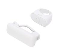 VBESTLIFE Tourneur de Page télécommandé, Clicker sans Fil pour Téléphones Tablettes Android iOS, avec Touche Muette et Chargement de Type C, pour Lire Le Défilement TikTok (White)