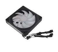 VBESTLIFE Ventilateur de Châssis ARGB, Ventilateur de Refroidissement à Dissipation Thermique Silencieuse et à Lumière Synchronisée pour Refroidisseurs de Processeur, Refroidisseurs