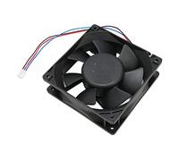 VBESTLIFE Ventilateur de Refroidissement CPU 120 Mm, Ventilateur de Refroidissement CPU Haute Vitesse 3 Broches 1300 TR/Min, Ventilateur Silencieux 7 Lames de Ventilateur pour Châssis