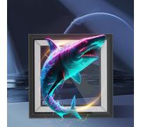 VBESTLIFE Ventilateur Holographique 3D avec Couvercle, Résolution 2000 X 192, Contrôle par Application 96 LED, pour Magasin d'affaires, Affichage de Fête, 4 Go